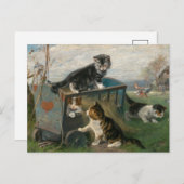 子猫遊の | ジュリアス・アダム ポストカード (正面/裏面)