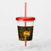 子猫遊 アクリルタンブラー (正面)