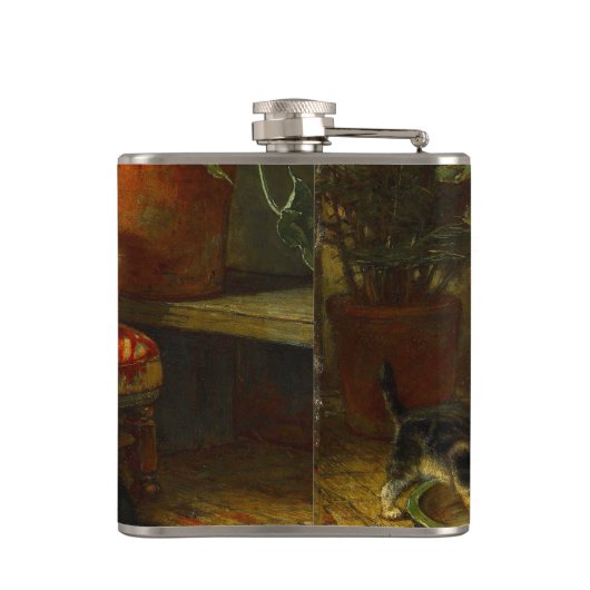 子猫遊 フラスク (裏面)