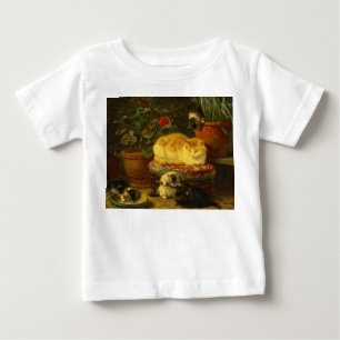 子猫遊 ベビーTシャツ
