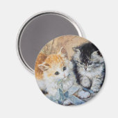 子猫遊 マグネット (正面/裏面)