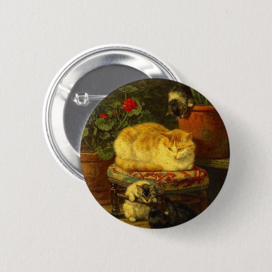 子猫遊 缶バッジ (正面&裏面)