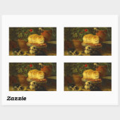 子猫遊 長方形シール (シート)