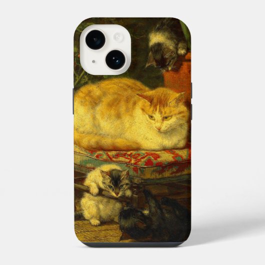 子猫遊 iPhoneケース (裏面)