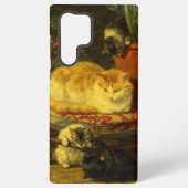子猫遊 SAMSUNG GALAXYケース (裏面)