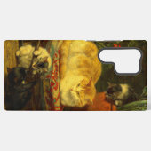 子猫遊 SAMSUNG GALAXYケース (裏面横)