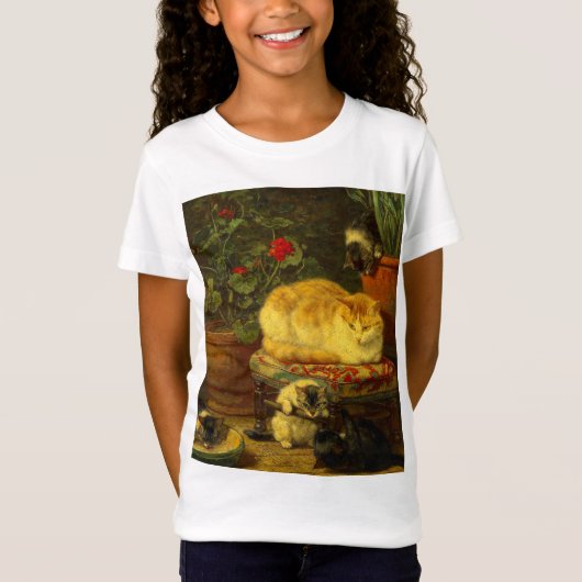 子猫遊 Tシャツ (正面)