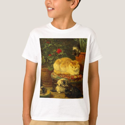 子猫遊 Tシャツ (正面)