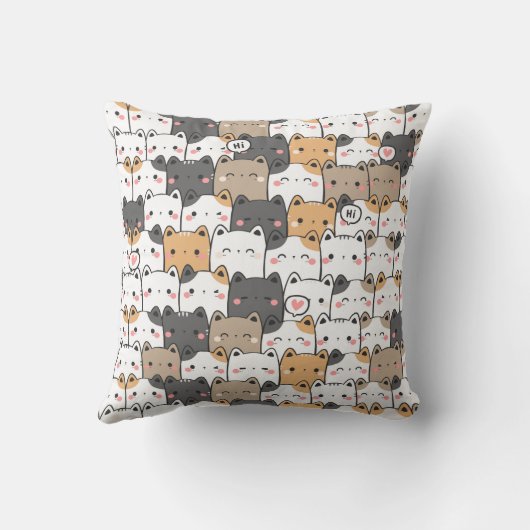 子猫電源16x16 クッション (裏面)