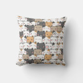 子猫電源16x16 クッション (正面)