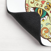 子猫顔糖スカル | Day of the Dead Cat マウスパッド (コーナー)