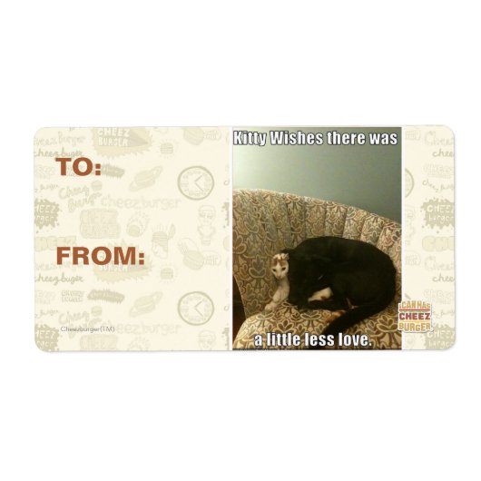 子猫願い ラベル (正面)