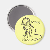 子猫食洗機磁石 マグネット (正面/裏面)