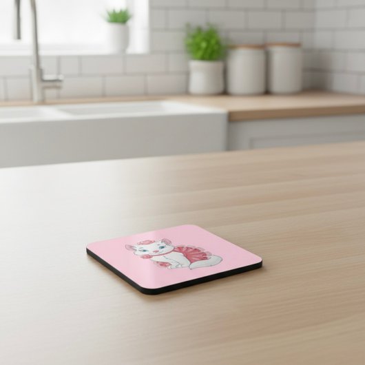 子猫飲料用コースター コースター