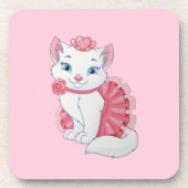 子猫飲料用コースター コースター (正面)