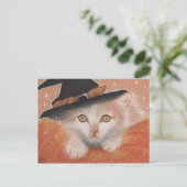 子猫魔女はがき ポストカード (スタンド正面)