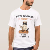 子猫麺工場 Tシャツ (正面)