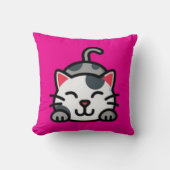 子猫16x16装飾用クッション クッション (正面)