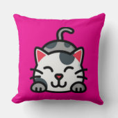 子猫20x20装飾用クッション クッション (正面)