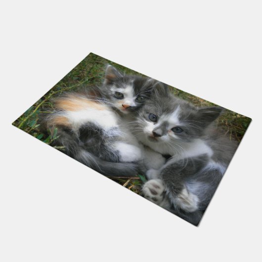 子猫2 ドアマット (アングル)