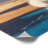 *~*子猫5:4ネコ猫ブラックTuxedo ポスター (角)