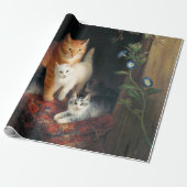 子猫（かわいい猫） ラッピングペーパー (アンロールド)