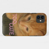 子猫「かわいい」iPhone 5G/4GSケースID Case-Mate iPhoneケース (裏面(横))