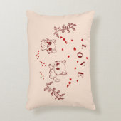 子猫 アクセントクッション (正面(垂直))