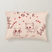 子猫 アクセントクッション (裏面)