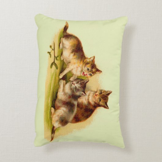 子猫 アクセントクッション (裏面(縦))