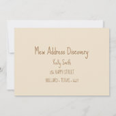 子猫・オン・ムービング 案内状 (裏面)