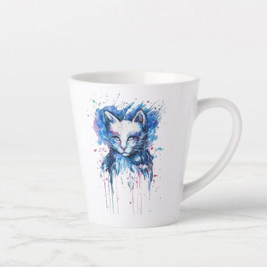 子猫 カフェラテマグ (右)