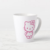 子猫 カフェラテマグ (右アングル)