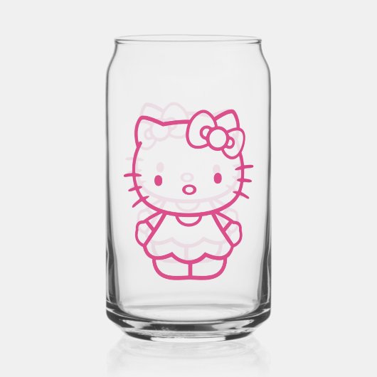 子猫 ガラス缶 (正面)