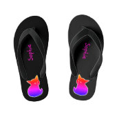 子猫 キッズビーチサンダル (フットベッド)