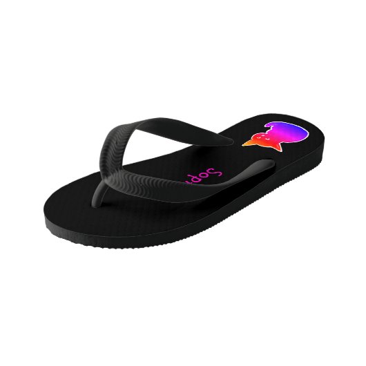 子猫 キッズビーチサンダル (アングル)