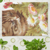 子猫 キッチンタオル (折り畳み)