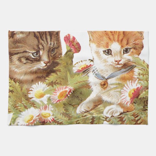 子猫 キッチンタオル (横)