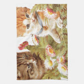 子猫 キッチンタオル (縦)