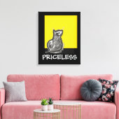 子猫 キャンバスプリント (インサイチュ (リビング))