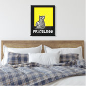 子猫 キャンバスプリント (インサイチュ (寝室))