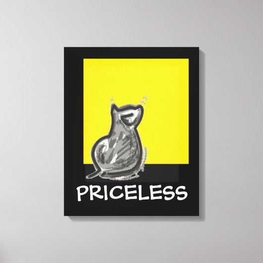 子猫 キャンバスプリント (正面)