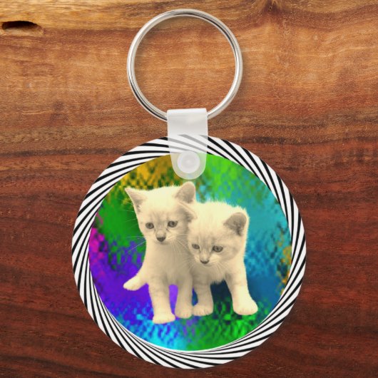 子猫 キーホルダー (正面)