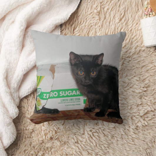 子猫 クッション (ブランケット)