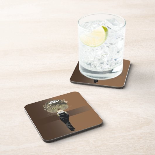 子猫 コースター (右側)