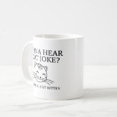 子猫 コーヒーマグカップ (正面左)