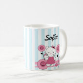 子猫 コーヒーマグカップ (正面右)