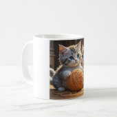 子猫 コーヒーマグカップ (正面左)