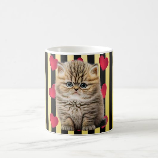 子猫 コーヒーマグカップ (中央)