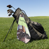 子猫 ゴルフタオル (グリーン)